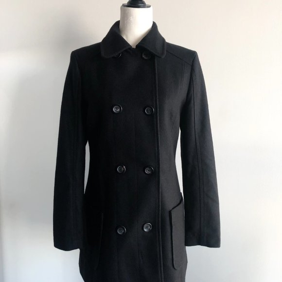 Mango Wool-Blend Long Coat Size S - Picture 3 of 9
